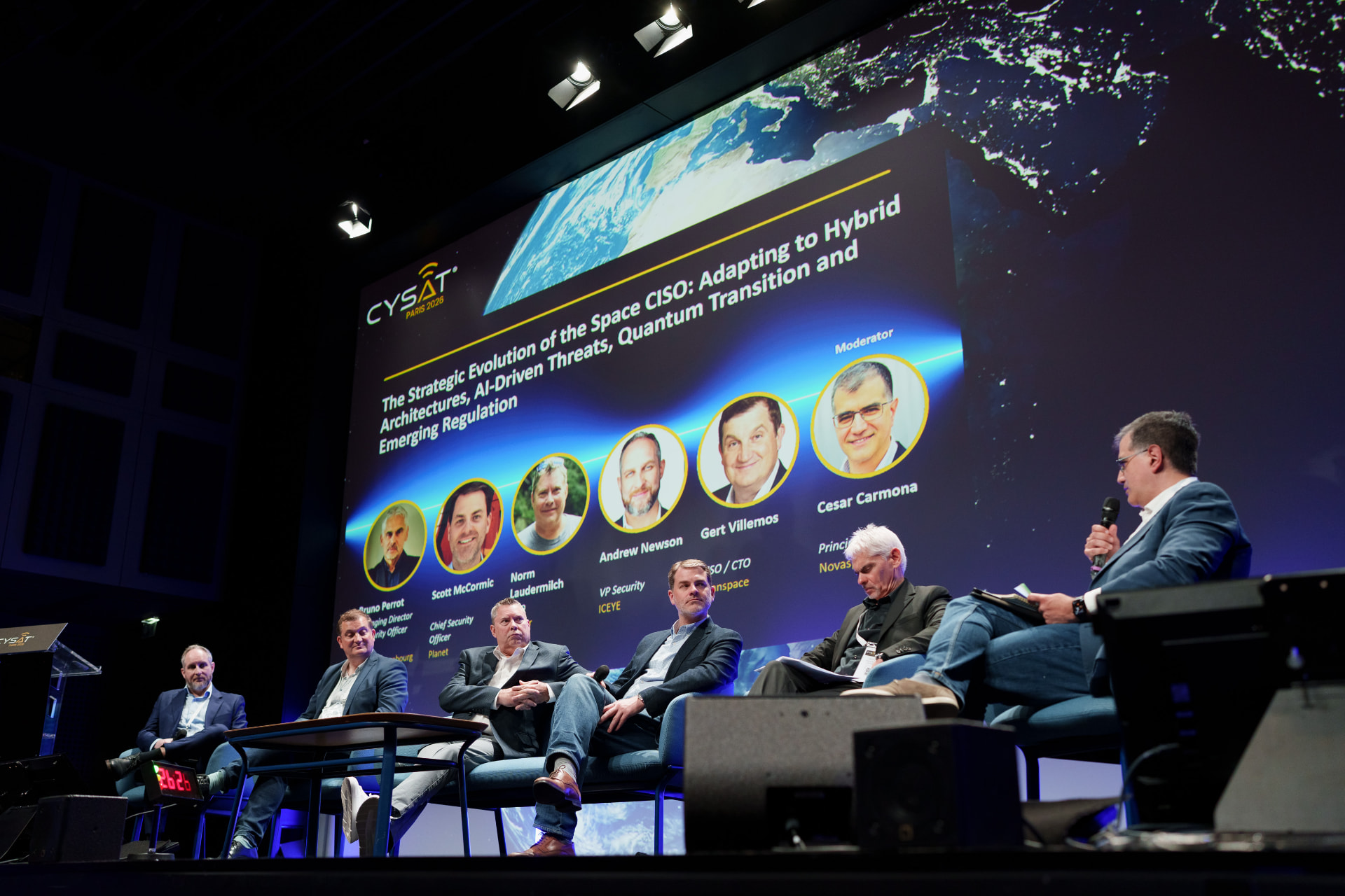 The Strategic Evolution of the Space CISO panel at CYSAT Paris 2026